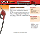 Tablet Screenshot of bmhoil.com